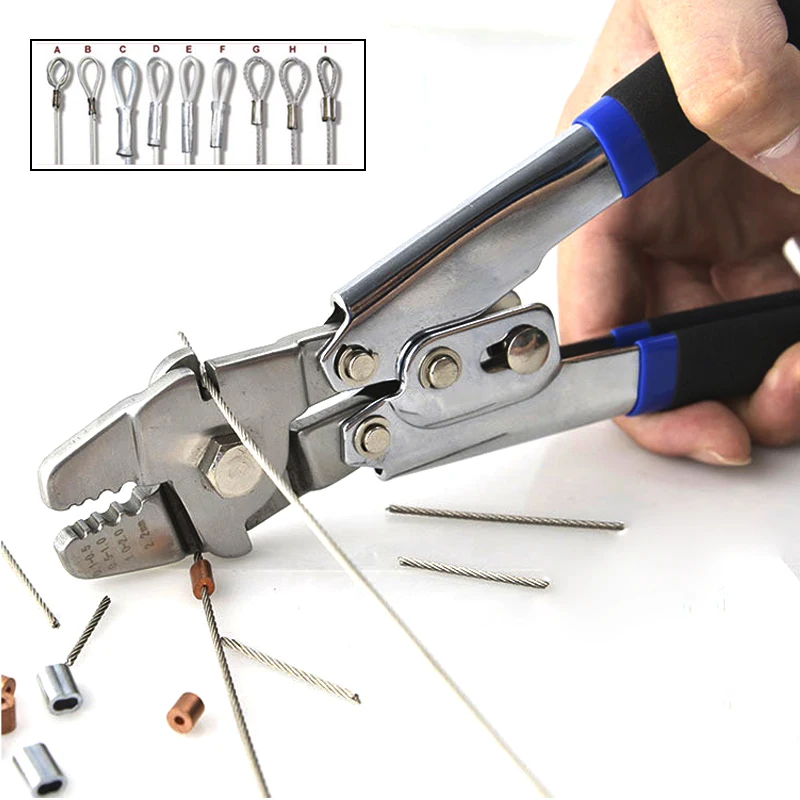 Alicate de Pesca para Aparelhamento Faz a Ferramenta Bimoo Crimps Tubos Monofilamento Rigging Jogo Líder Pesca Gancho Que & 3 Esporte e Lazer