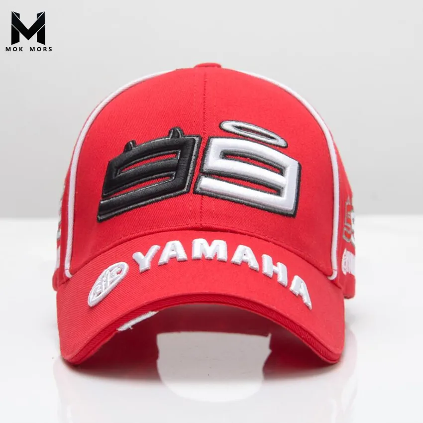 2019 новые F1 MOTO GP Хорхе Лоренцо Для мужчин s вышивка 99 YAMAHA Кепки мотогонок Для мужчин Бейсбол Кепки Gorra Спорт Snapback Шапки