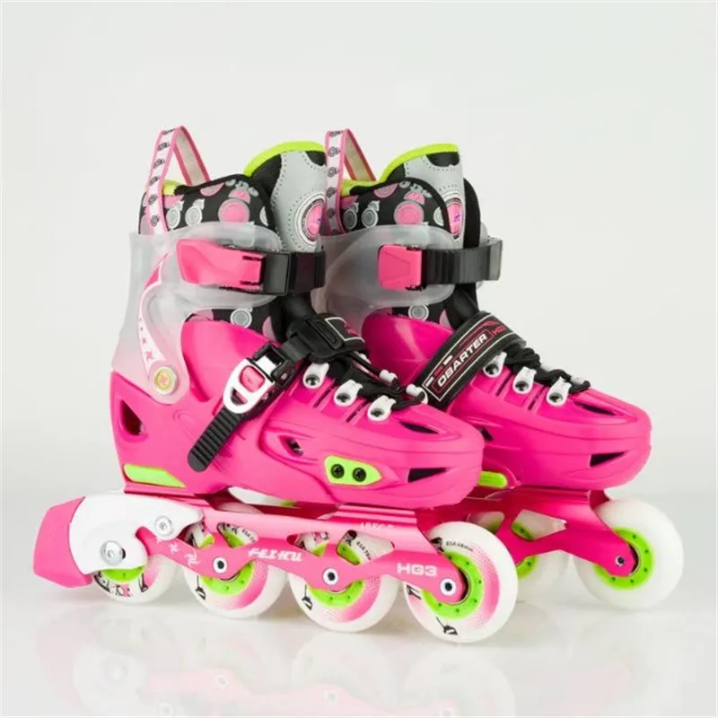 [كيد مضمنة] احذية رياضية أحذية الوردي الأزرق الأحمر الأسود يورو 29 إلى 36 حجم للتغيير التزلج حقيبة كهدية ل سيبا