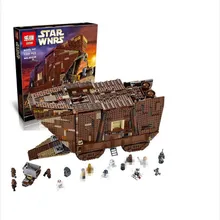 IN STOCK LEPIN Star Building Bricks Wars 05038 3346Pcs Figure Force Awakens Sand crawler Model Blocks Bricks Toy Gift 75059