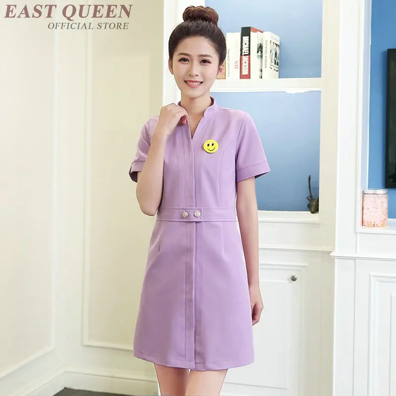 Medical nurse uniform clothing beautician massage uniform clothing scrubs medical uniforms women spa uniform FF918