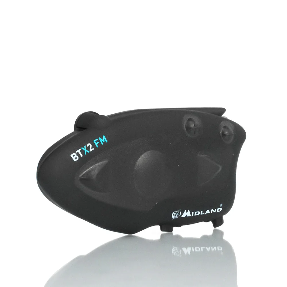MIDLAND BTX2 FM интерком для мотоцикла Bluetooth переговорное расстояние 800 м