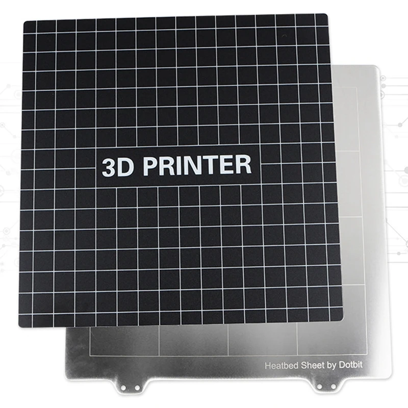 

3D printer accessories 235x235mm hot bed steel plate + platform sticker combination For For Creality Ender-3 CR-20 Geeetech A1