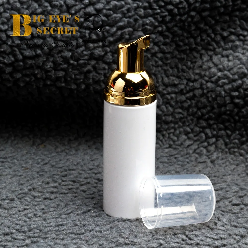 Makeup 50ml Pressed Pump Refillable Bottles golden Lotion Bottle Water cosmetic spray bottle customize logo cleaner tools | Красота и