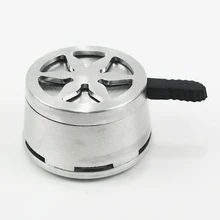 1 шт. высококачественный кальян Металл Алюминий углеродное крепление принадлежности для курения с одной ручкой угольная чаша углеродное крепление