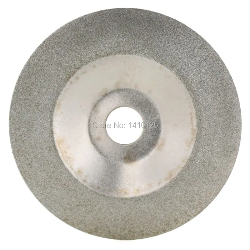 JOINER 100 mm 4 inch Diamond Grinding Disc Wheel Grit 150 Coated Titanium Convex Threading Angle Grinder Arbor Hole 16 mm 5/8 JOINER 100 mm 4 inch Diamond Grinding Disc Wheel Grit 150 Coated Titanium Convex Threading Angle Grinder Arbor Hole 16 mm 5/8