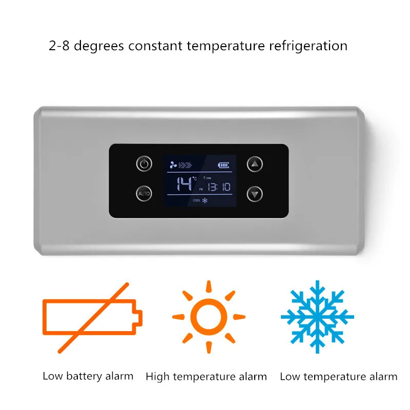  Insulin Portable Cooler Car Refrigerated Electrical Auto Refrigerator Travel Outdoor Mini Fridge In