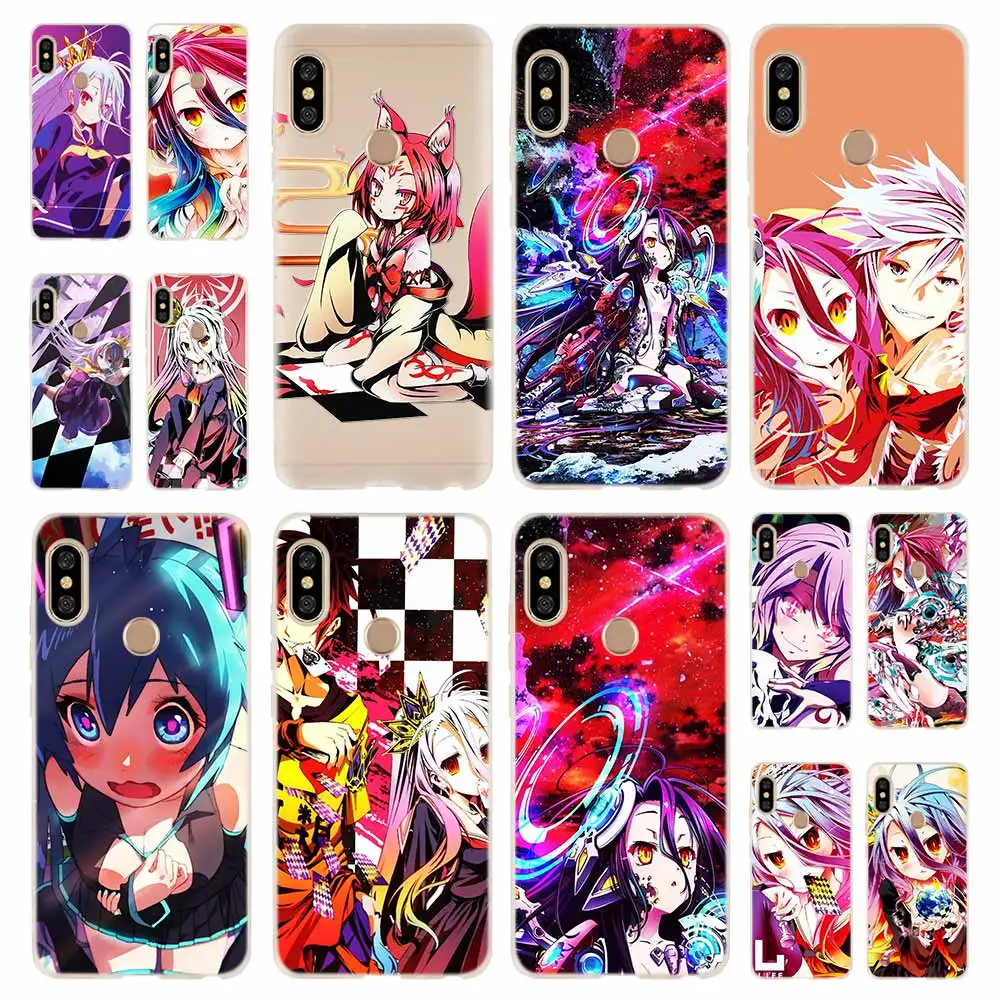 Модный мягкий чехол из ТПУ No Game NO life с аниме для Xiaomi Redmi Note 10 9 8 7 6 5 Pro Max 10S 9S 9T 8T 4G 5G |