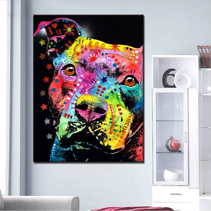 Pitbull Wall Art online get cheap pitbull painting -aliexpress | alibaba group Pitbull Wall Art online get cheap pitbull painting -aliexpress | alibaba group