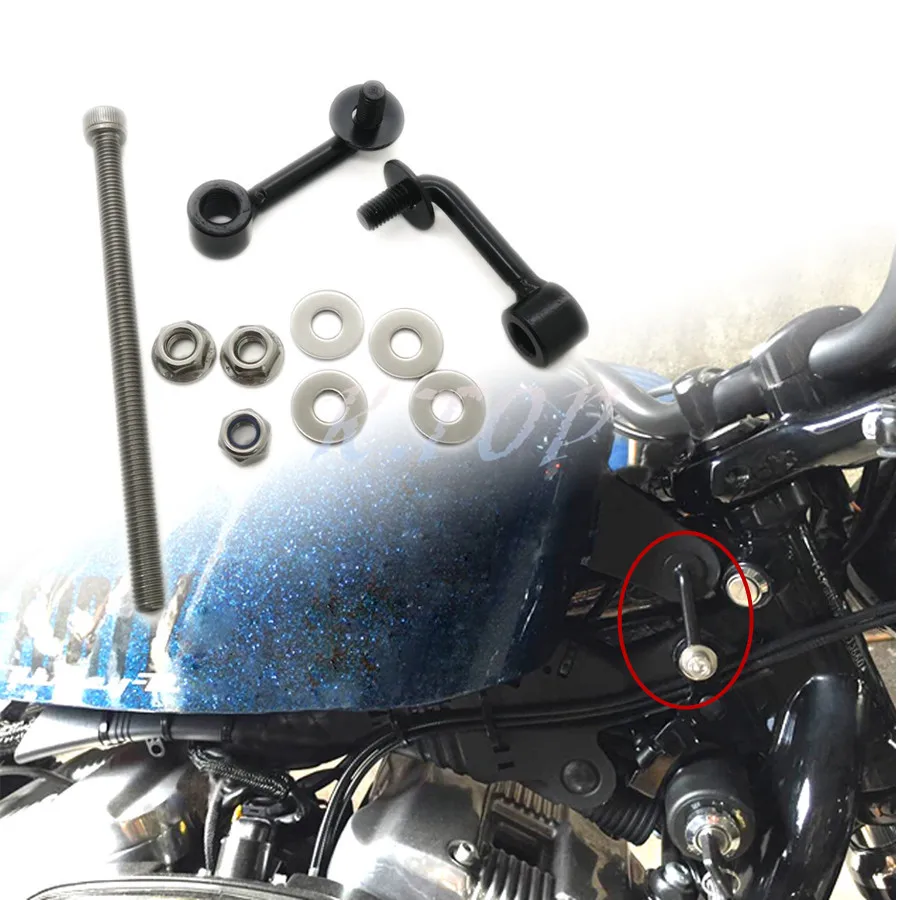 

Durable 2" Tank Lift Kit For Harley 1995-UP Sportster Irons 883 XL 48 72 1200