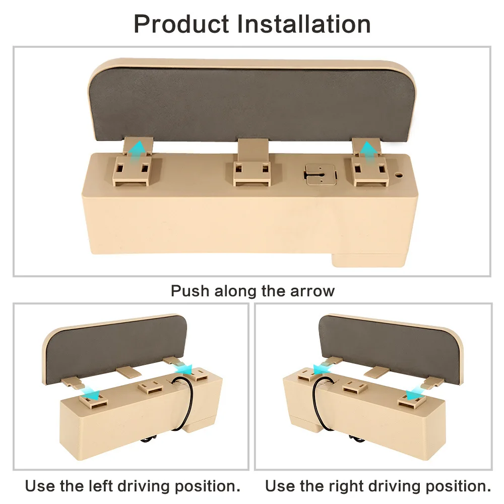 Автомобильное переднее сиденье зазор наполнитель Органайзер CE сертифицированный 2 порта USB зарядное устройство для держатель для мобильного или сотового телефона авто аксессуары для интерьера