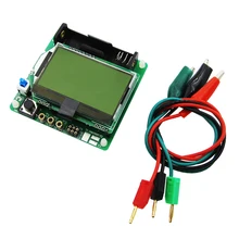 1set nueva versión de 3,7 V de inductor-condensador medidor ESR DIY MG328 probador de transistor multifunción