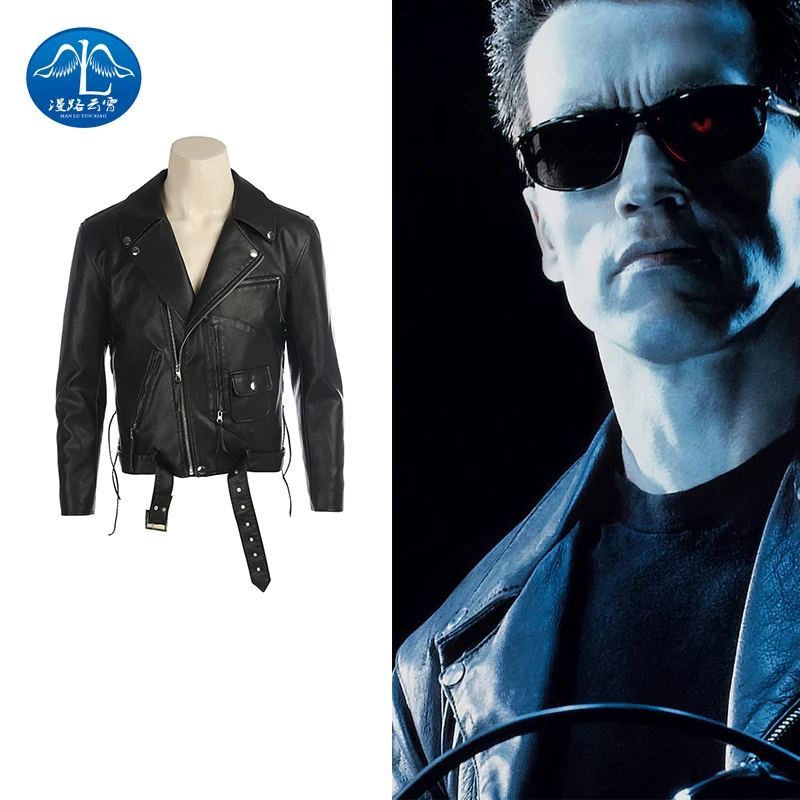 Manluyunxiao Terminator 2 Judgment Day Arnold Schwarzenegger Cosplay Costume Jackets Mens Costume Cosplay Halloween Cosplay Halloween Men Costumecosplay Costume Aliexpress