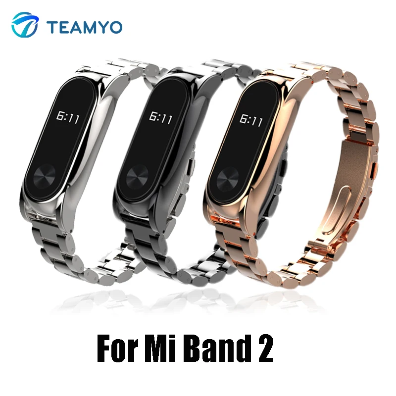 imágenes para Correa de Acero Inoxidable Para Xiaomi Mi Banda Teamyo 2 Accesorios Pulsera inteligente Miband Mi Band2 Metal Correa Para Reemplazar para Pulseras 2 imágenes para Correa de Acero Inoxidable Para Xiaomi Mi Banda Teamyo 2 Accesorios Pulsera inteligente Miband Mi Band2 Metal Correa Para Reemplazar para Pulseras 2