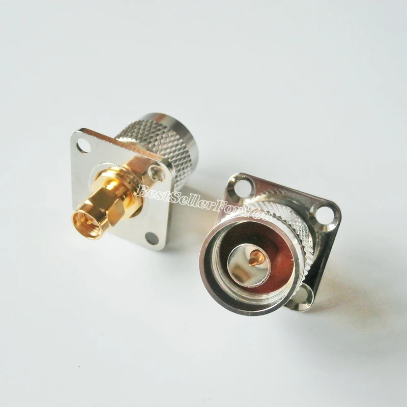 1 шт. прямой адаптер M/M со штекером N на штекер SMA|adapter connector|sm plugadapter plug |