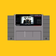 Аддамс Семья 16 бит большой серый карточная игра для США NTSC игры