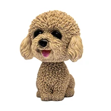 Плюшевый автомобиль встряхнуть прекрасный плюшевый собака автомобиль интерьерный дисплей автомобиль украшение для автомобиля качалка собака