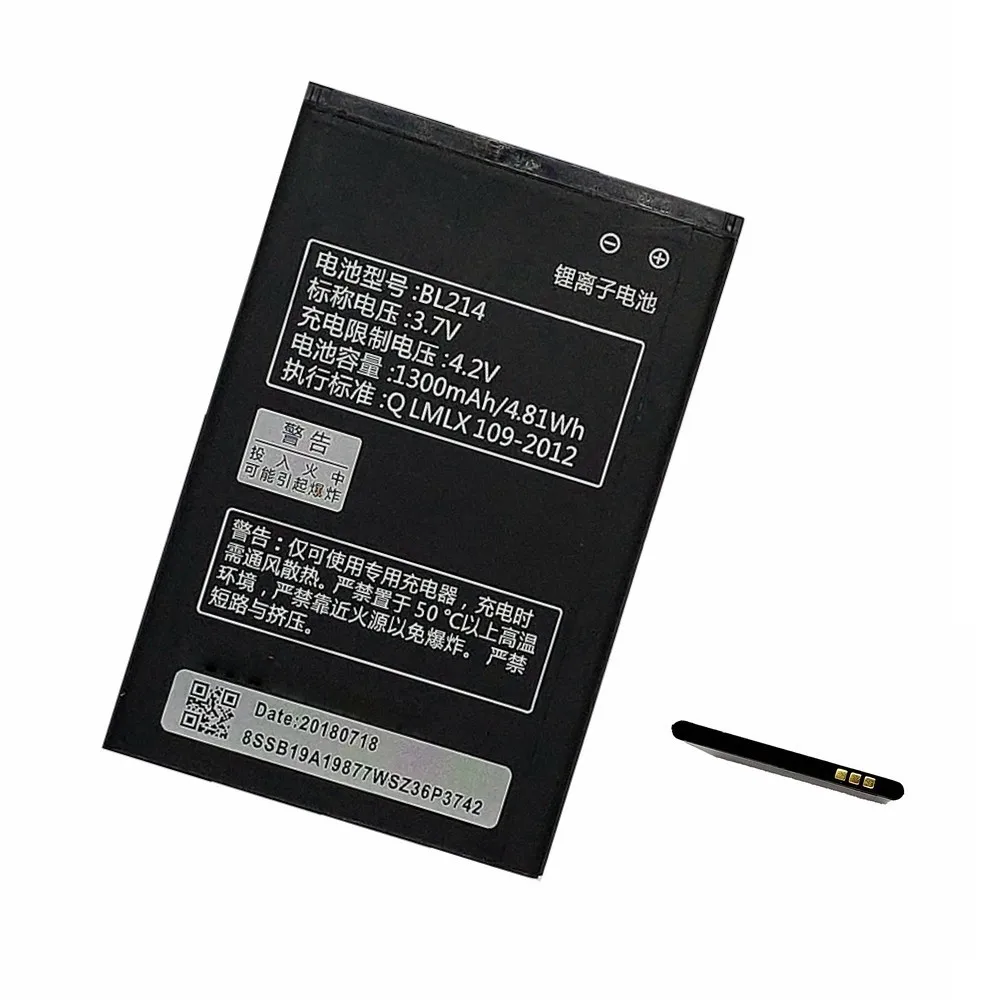 

Battery For Lenovo A300T A269I A208t A218t A269 A305E A316 A360E A316I BL214 1300mAh Mobile Phone Replace Bateria Accumulator