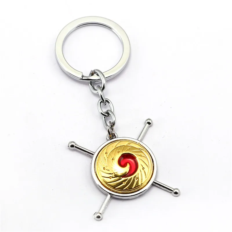 Брелок с символикой Наруто Аниме-брелок для ключей Саске Гаара брелок держатель кулон Акацуки чавейру Ювелирные Изделия Сувенир YS12100 - Цвет: 12