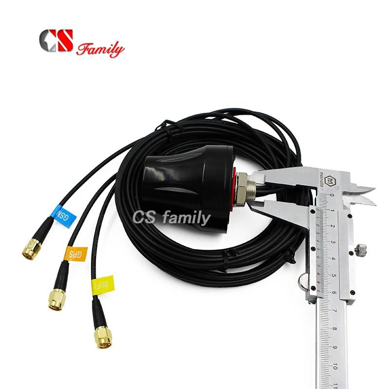 Мультиполосный GPS GSM антенна WiFi IP67 водонепроницаемый gsm gps wifi автомобильная W/wifi(RPSMA