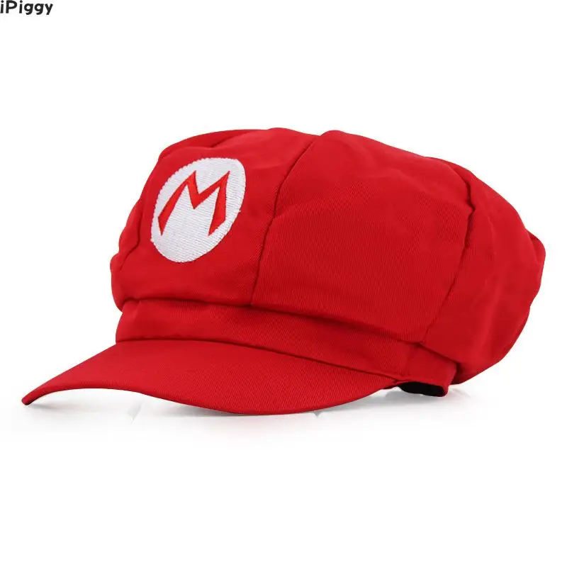 

iPiggyCosplay Baseball Costume Anime Super Mario Hat Cap Luigi Bros