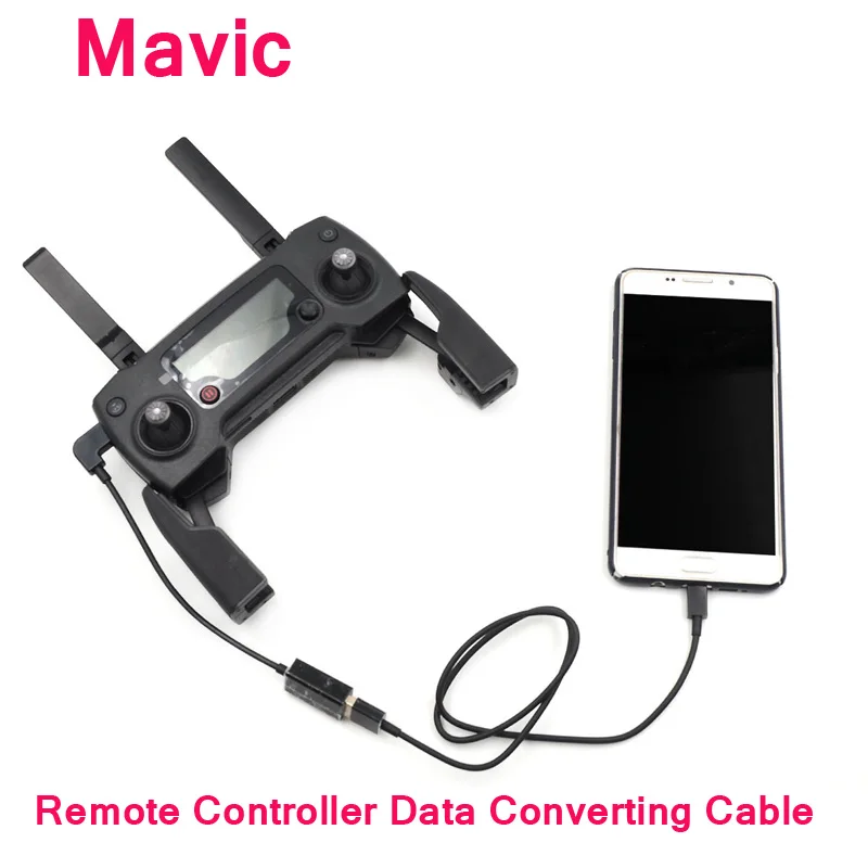 DJI Spark DJI Mavic Pro пульт дистанционного управления Преобразование данных кабель USB порт преобразования энергии линии провода для смартфонов планшеты