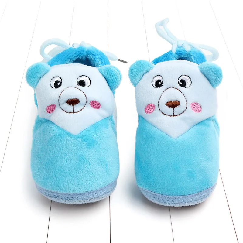 Indoor First Walkers Baby Shoes Cotton Anti-slip Booties Winter Wammer Baby Girl Boy Shoes Newborn Slippers Footwear Booties (4)