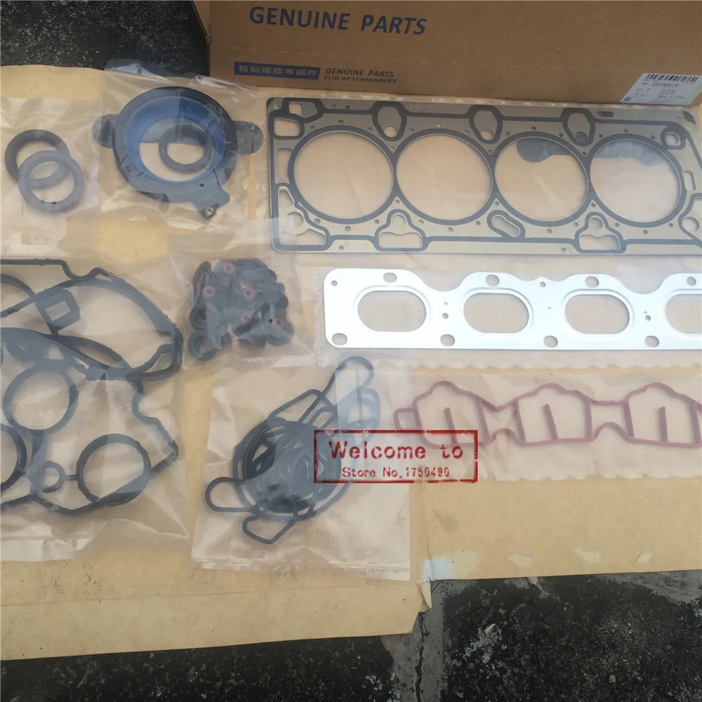Engine Gasket Joint Set Seal kit Oil Cooler Cylinder Head Gasket For Chevrolet CRUZE 1.6 DAEWOO 55568528