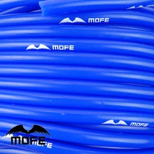 Mofe автомобильный аксессуар 10 м синий силиконовый вакуумный шланг ID 6 мм силиконовая труба