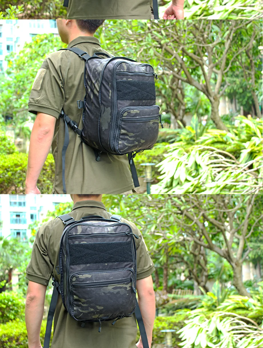 Flatpack D3 тактический рюкзак гидратации Перевозчик Molle Чехол для пейнпола военный снаряжение многоцелевой Штурмовой Рюкзак Для грудной