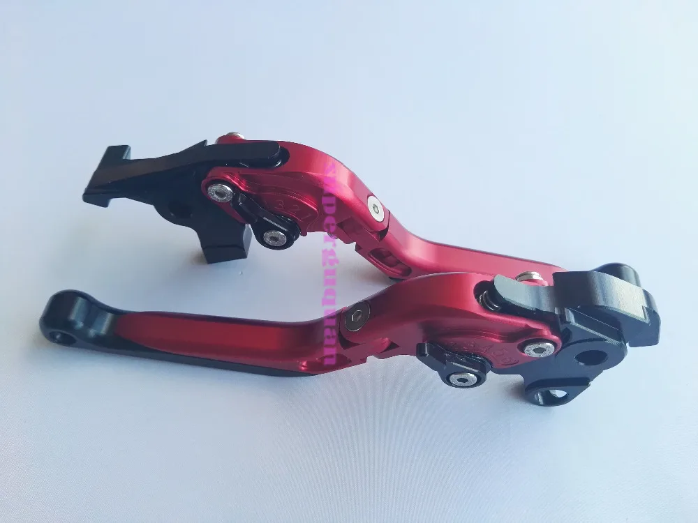 Новый мотоцикл CNC складной выдвижной тормоз и сцепления Рычаги Красный для Honda