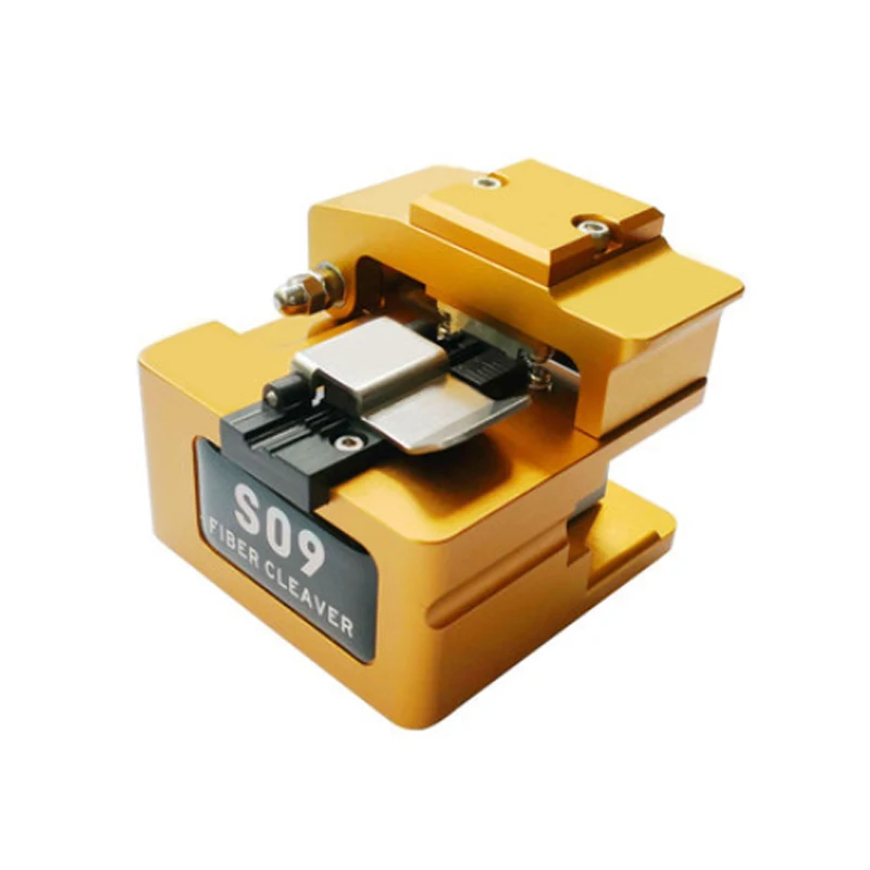 

High-precision Optical Fiber Cleaver S09 with waste fiber box FTTH fiber cutter fiber tool for AI-8 and 9 and S9