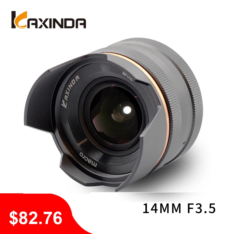 Объектив для камеры Nikon V1 V2 V3 J1 J2 J3 J4 J5 14 мм/F3.5 микро объектив olimpus Canon Fuji|Объективы