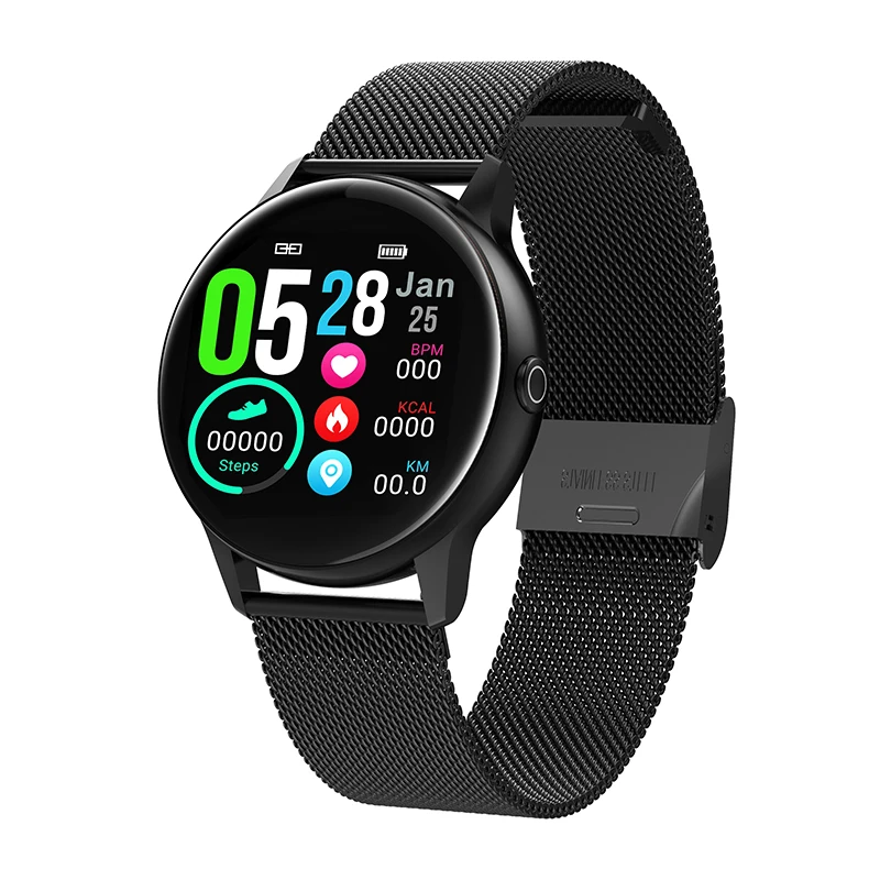 

Men Women DT88 Smart watch Bluetooth V4.2 IP68 Waterproof Heart Rate blood pressure Health Sports Smart watch For IOS Android