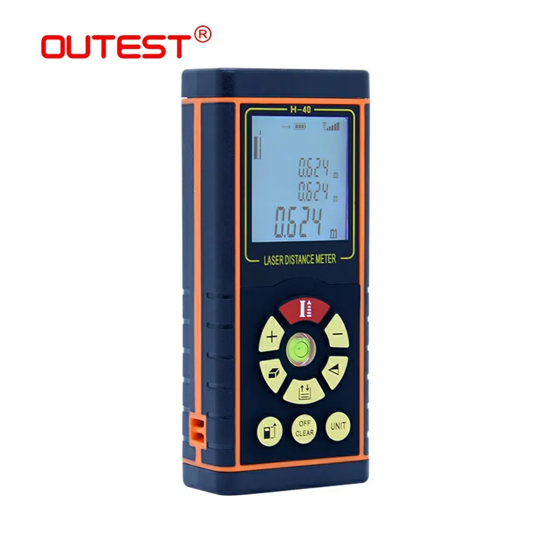 OUTEST Digital Laser Distance Meter 40m/60m/80m/100m Laser Rangefinder trena laser Diastimeter Measure Roulette OUTEST Digital Laser Distance Meter 40m/60m/80m/100m Laser Rangefinder trena laser Diastimeter Measure Roulette