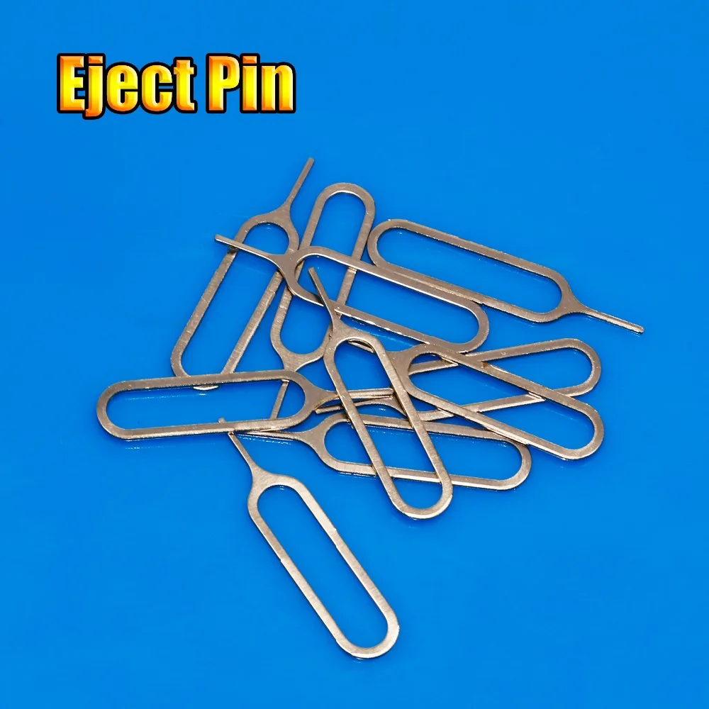 

JCD 1 Pcs Sim Card Tray Remover Eject Pin Key Tool Needle for iPhone 4S 5 5S 6 6 Plus &for Samsung TL-071