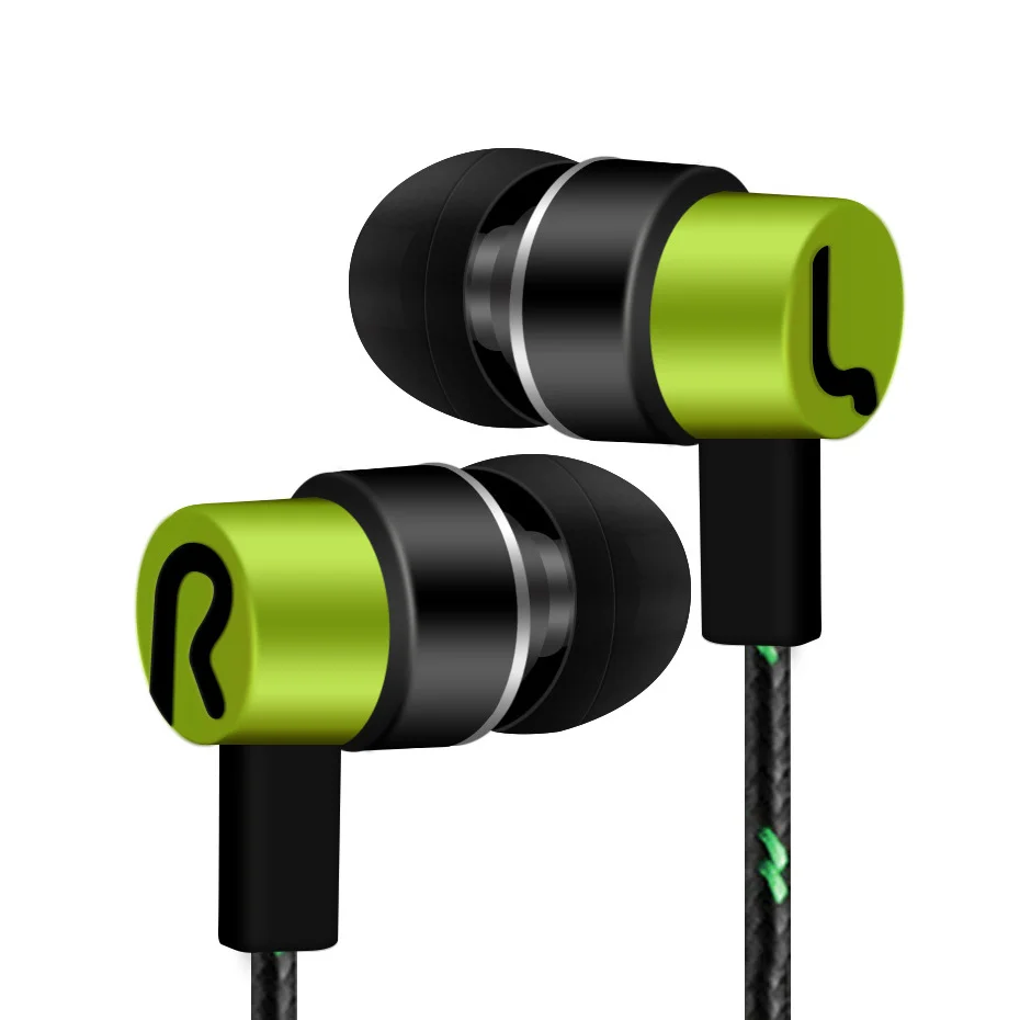 

High Quality In Ear Mobile Universal 3.5mm In-Ear Stereo Earbuds Earphone With Mic Music Sports D30 Jan12