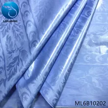 LIULANZHI африканская ткань Bazin Riche Tissu нигерийская хлопчатобумажная ткань для платья ML6B102