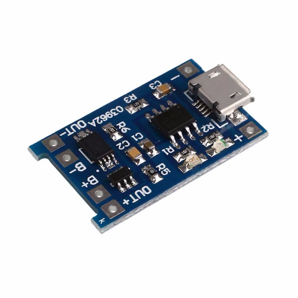 1 шт. Micro USB 5 V 1A 18650 литиевый модуль зарядного устройства аккумулятора зарядная
