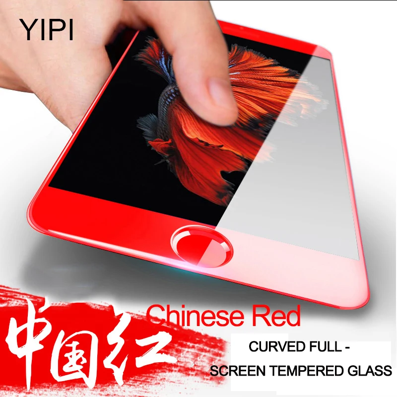 YIPI 1pcs 3D Full Cover Tempered Glass Screen Protector for iPhone 6 6s plus Protective Film For iphone |