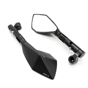 

Aluminum Side Mirrors Accessories Motorcycle Rearview Mirror for HONDA Cb1000r Suzuki Bandit Yamaha XJ6 Kawasaki Z800 KTM Suzuki