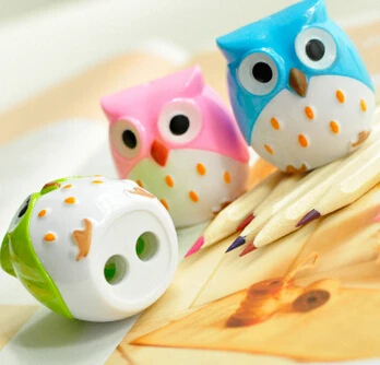 

[4Y4A] Owl pencil sharpener manual pencil sharpener creative cartoon