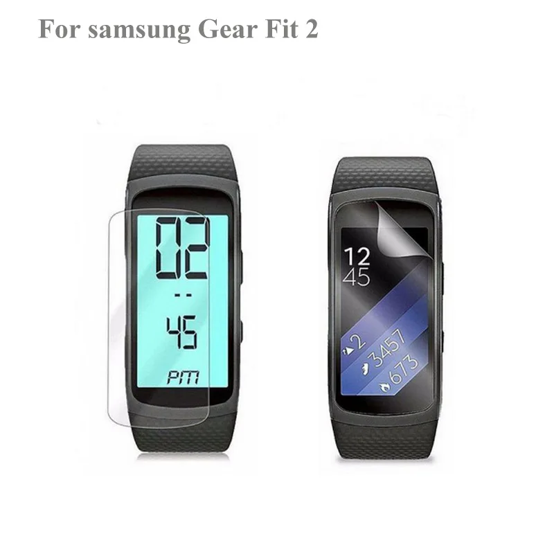 

10PCS Anti-scratch Soft TPU Ultra HD Clear Protective Film Guard For Samsung Gear Fit 2 Pro Fit2 Pro Full Screen Protector Cover
