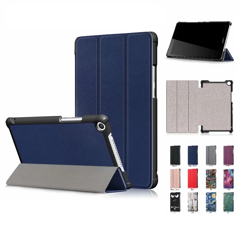 Ultra Thin Tablet Coque For Huawei Honor 5 8.0 Case PU Leather Smart Cover Flip Stand | Компьютеры и офис