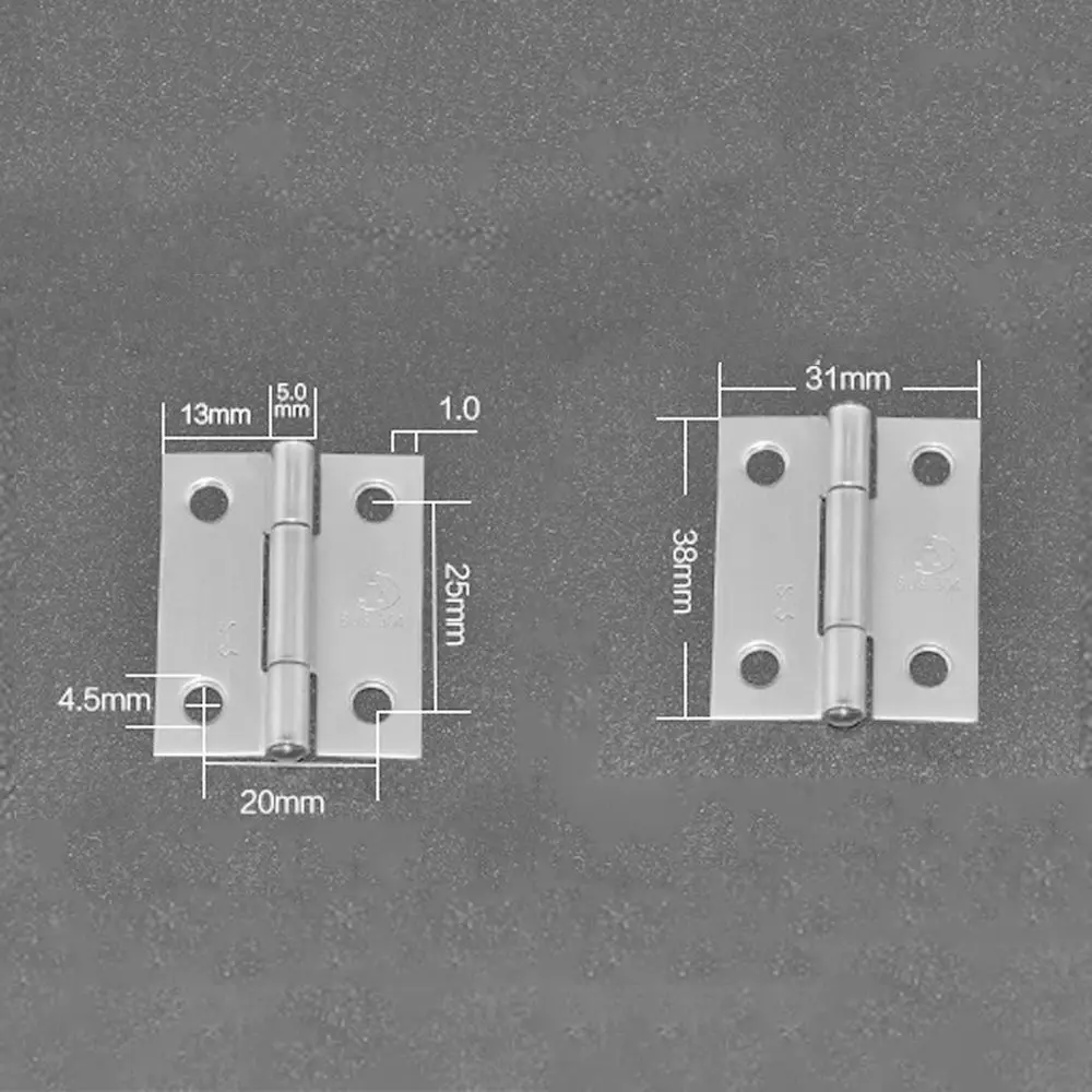2 шт./компл. петли из нержавеющей стали для мебели откидное крепление 1/1. 5/2/2,5/3 дюймов шарнир