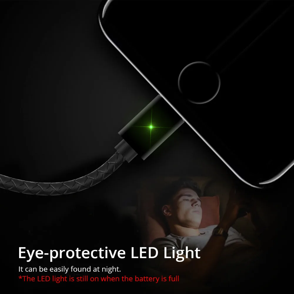 Магнитное зарядное устройство RGLM Micro USB кабель для Xiaomi Huawei Android мобильный телефон