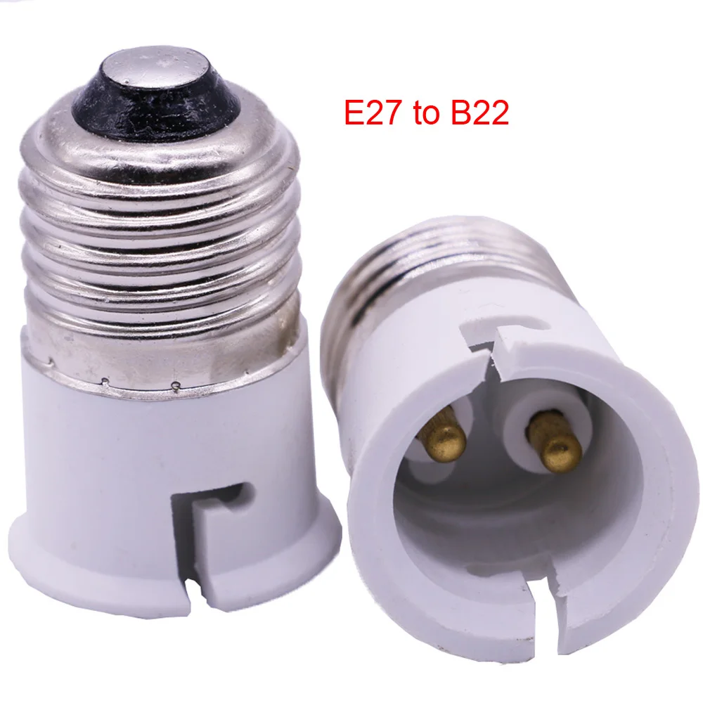 

E27 to B22 Lamp Converter Lighting Accessories Base Holder E27 to B22 Adapter Converter