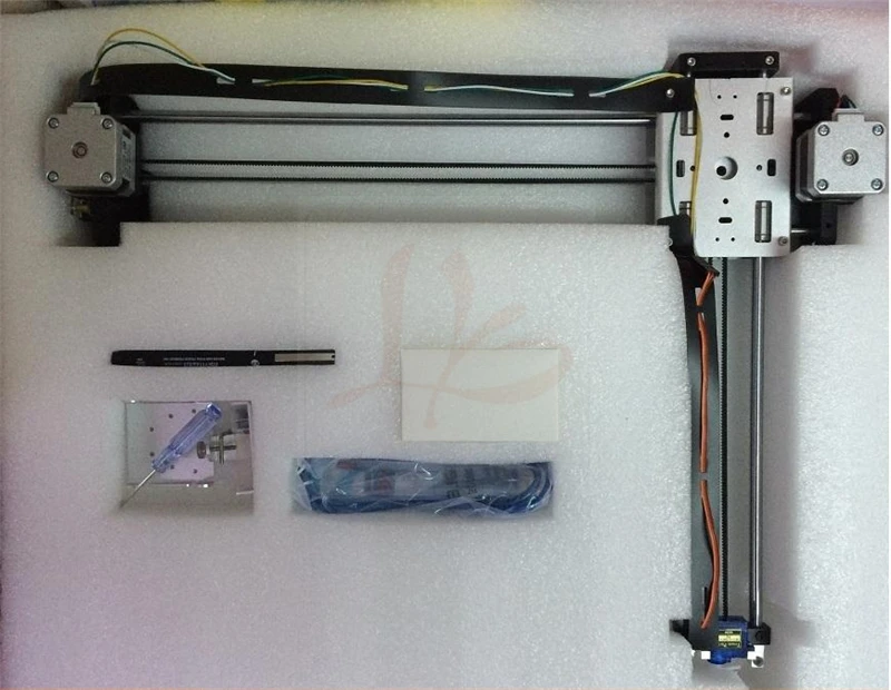 X Y оси Собранный Полный алюминиевый металлический стабильный 12V5A Гравировка области 320*220 мм DIY Lybot-draw для рисования и письма робот с ручкой