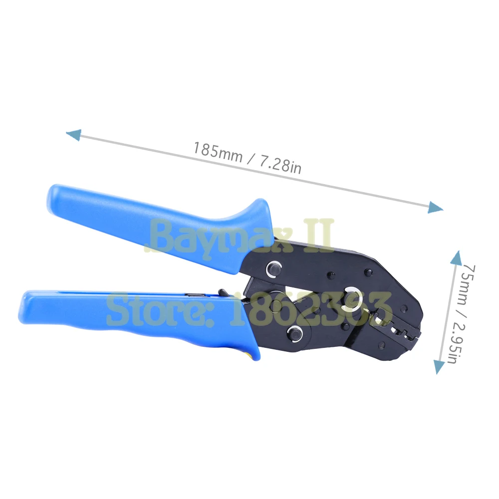 SN-02C 1 Piece New Insulated Terminals Crimping Pliers AWG24-14 0.25-2.5mm²