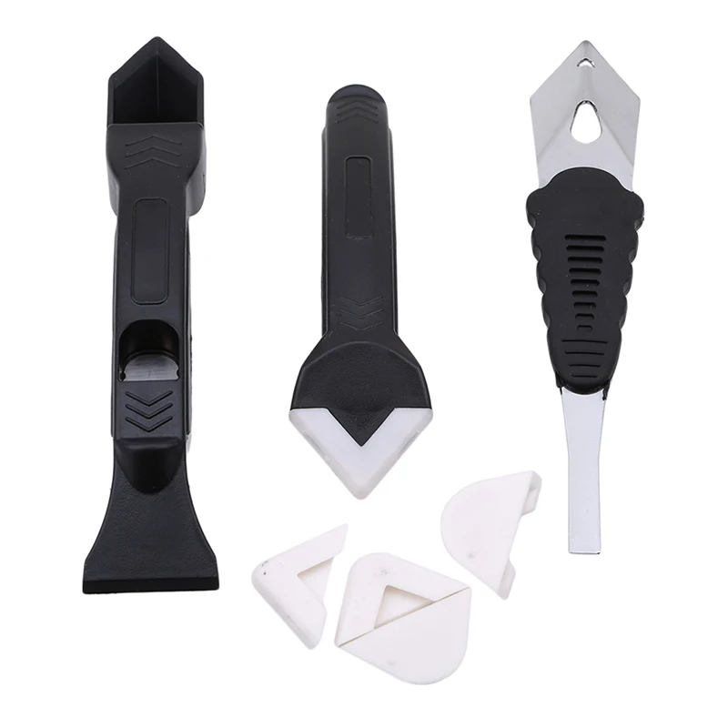 3 In 1 Multifunction Sealant Angle Scraper Silicone Grout Caulk Tool